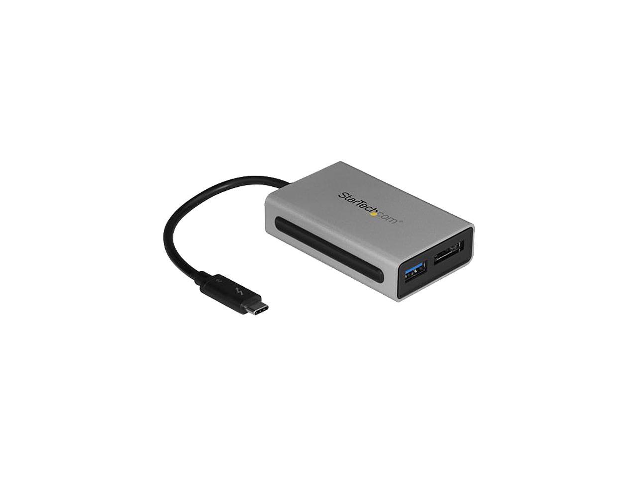 StarTech.com TB3ESATU31 Thunderbolt 3 to eSATA Adapter - with USB 3.1 (10Gbps) - For Mac and Windows - USB-C to USB Adapter - Thunderbolt 3 Hub