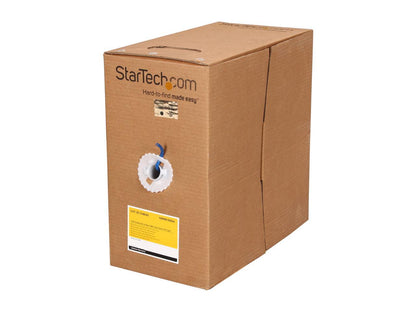 StarTech.com WIRC5ECMR 1000 ft Bulk Roll of Blue CMR Cat5e Solid UTP Cable