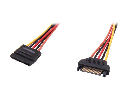 StarTech.com SATAPOWEXT12 1 ft. 15 pin SATA Power Extension Cable