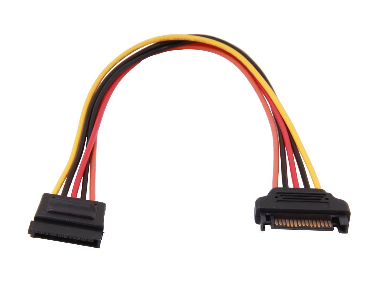 StarTech.com SATAPOWEXT12 1 ft. 15 pin SATA Power Extension Cable