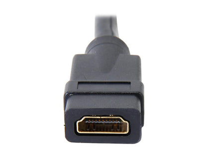 StarTech.com HDDVIFM8IN 8in HDMI to DVI-D Video Cable Adapter - HDMI Female to DVI Male - HDMI to DVI Dongle Adapter Cable