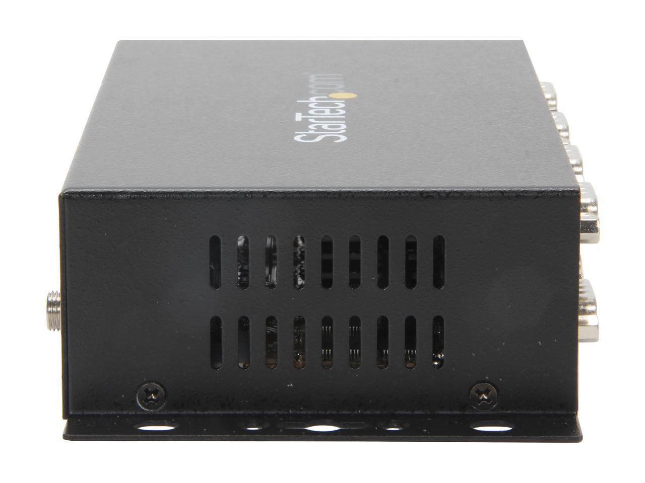 StarTech.com ICUSB2328I USB to Serial Adapter Hub - 8 Port - Industrial - Wall Mount - Din Rail - COM Port Retention - FTDI USB to RS232