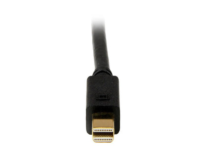StarTech.com MDP2DVIMM3B 3 ft Mini DisplayPort to DVI Adapter Cable - Mini DP to DVI Video Converter - MDP to DVI Cable for Mac / PC 1920x1200 - 1 pack