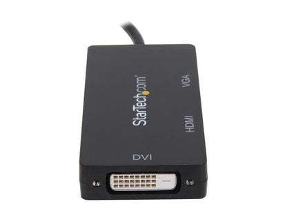 StarTech.com MDP2VGDVHD Mini DisplayPort Adapter - 3-in-1 - 1080p - Monitor Adapter - Mini DP to HDMI / VGA / DVI Adapter Hub