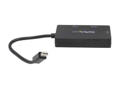 StarTech.com MDP2VGDVHD Mini DisplayPort Adapter - 3-in-1 - 1080p - Monitor Adapter - Mini DP to HDMI / VGA / DVI Adapter Hub