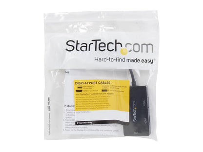 StarTech.com MDP2VGDVHD Mini DisplayPort Adapter - 3-in-1 - 1080p - Monitor Adapter - Mini DP to HDMI / VGA / DVI Adapter Hub