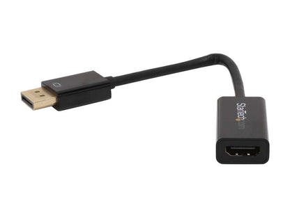 StarTech.com DP2HD4KS DisplayPort to HDMI 4K Audio / Video Converter – DisplayPort 1.2 to HDMI Active Adapter for DP-enabled Computers – 4K @ 30Hz