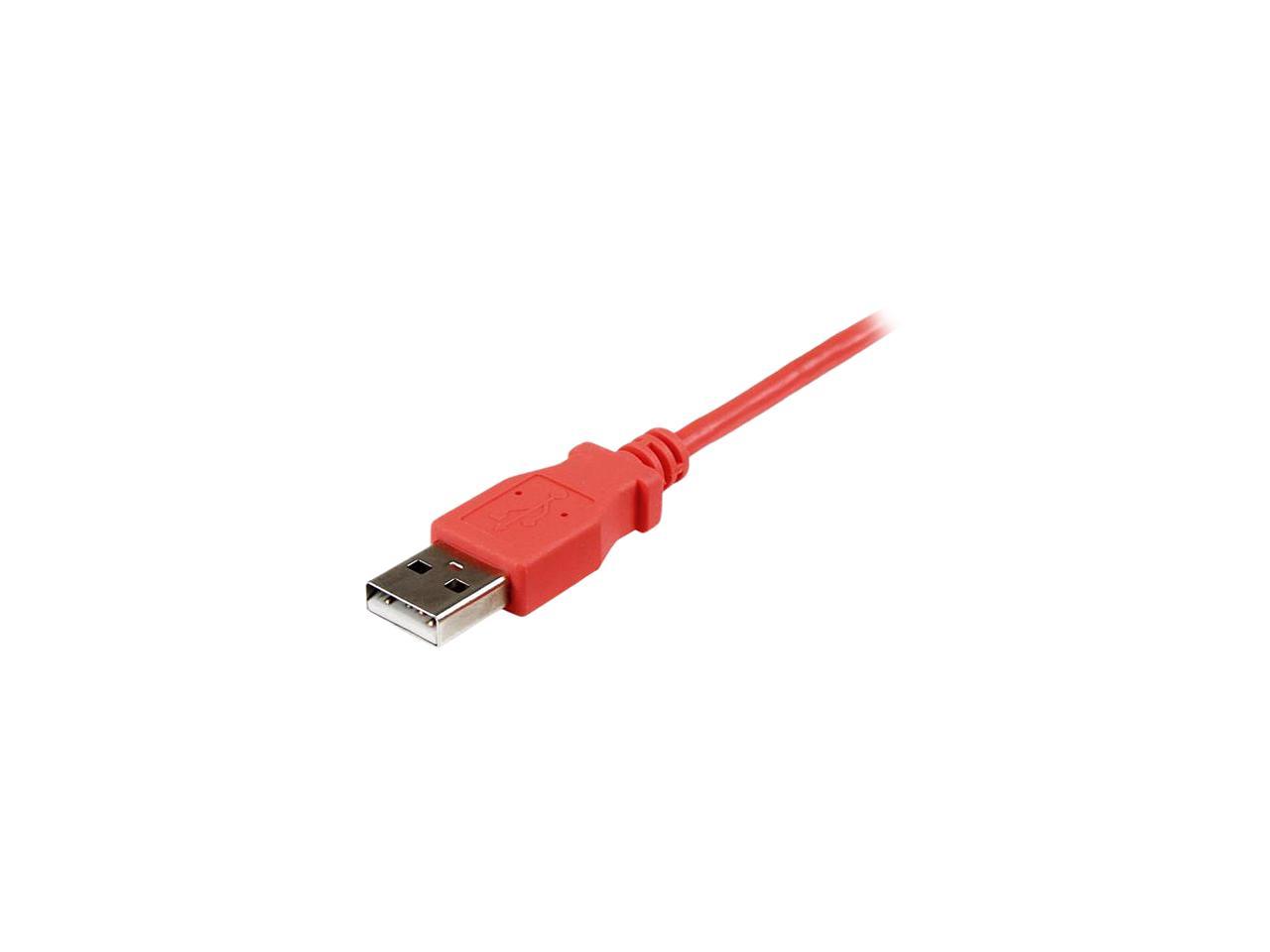 StarTech.com 1m Pink Mobile Charge Sync USB to Slim Micro USB Cable for Smartphones and Tablets - A to Micro B