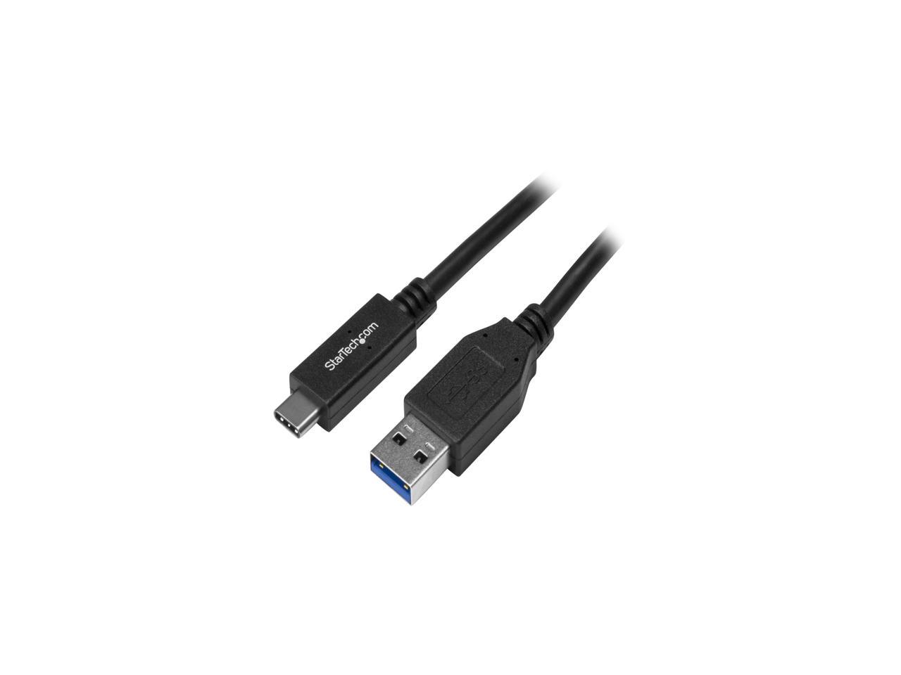 StarTech.com USB31AC1M USB to USB C Cable - 3 ft / 1m - 10 Gbps - USB-C to USB-A - USB 2.0 Cable - USB Type C