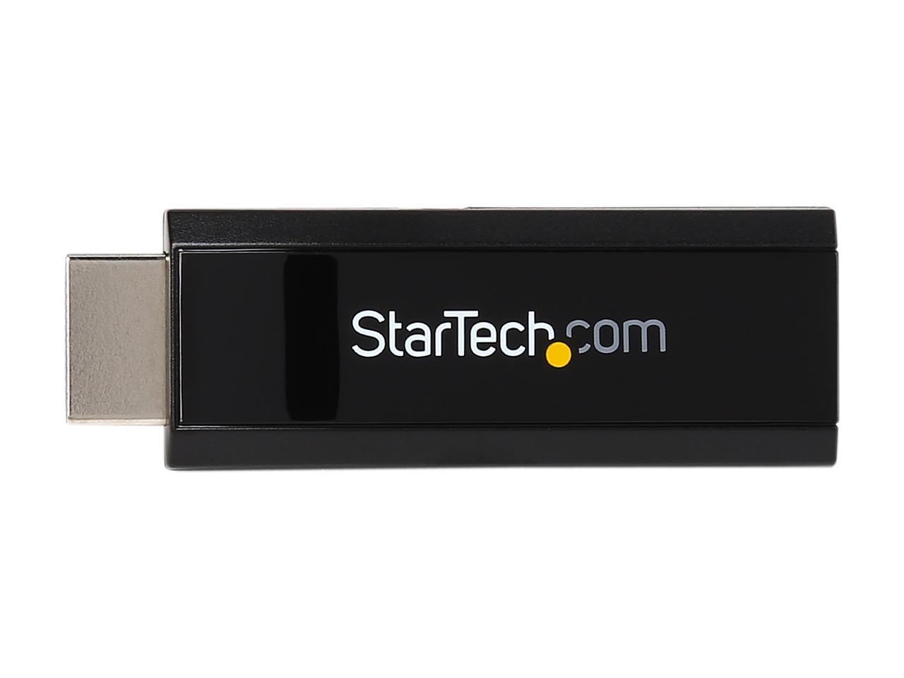StarTech HD2VGAMICRA HDMI to VGA converter with audio - compact - 1920x1200 - 1 pack
