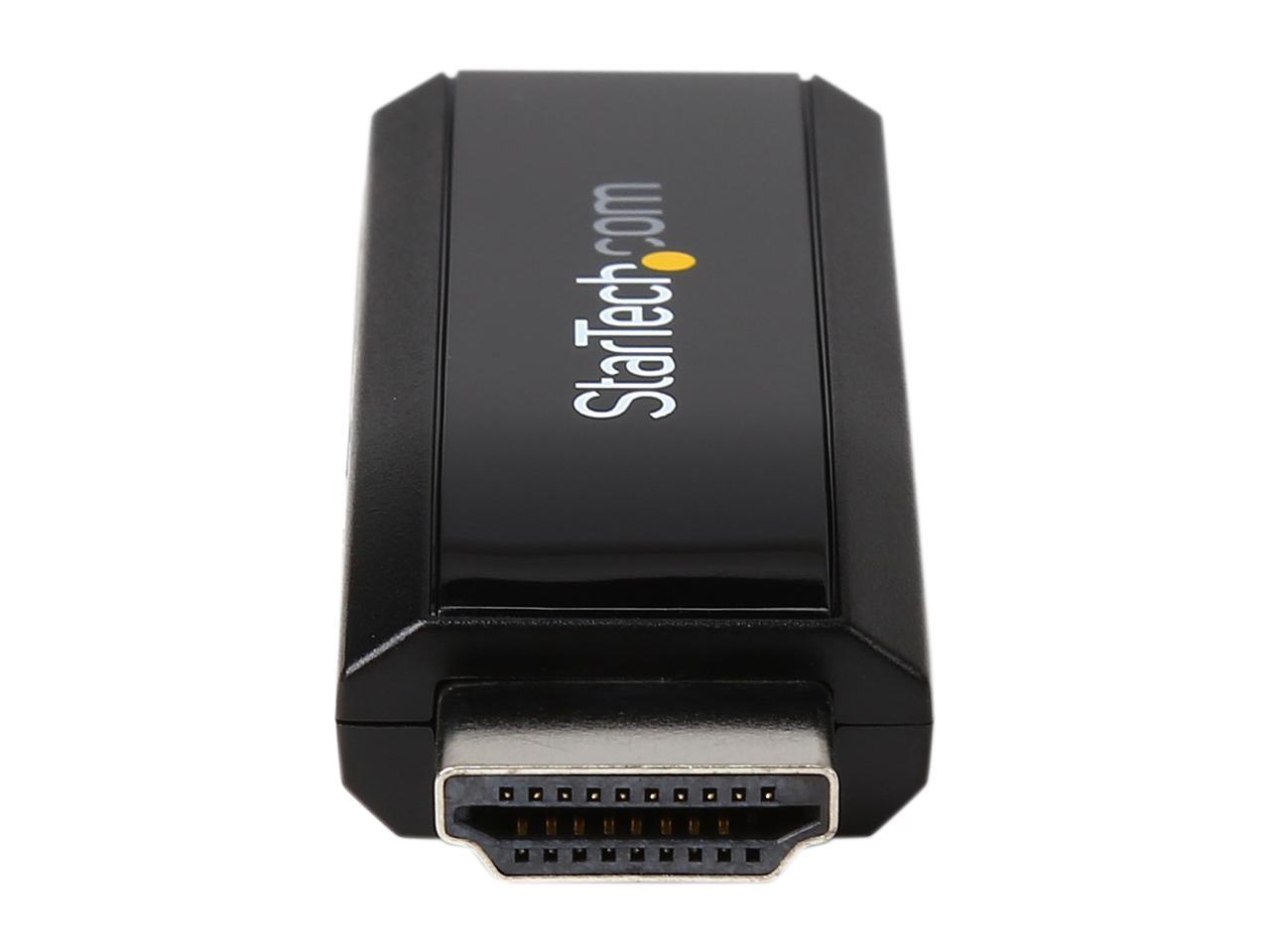 StarTech HD2VGAMICRA HDMI to VGA converter with audio - compact - 1920x1200 - 1 pack