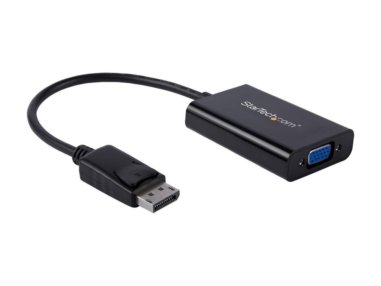 StarTech.com DP2VGAA DisplayPort to VGA Adapter with Audio - DP to VGA Converter - 1920x1200