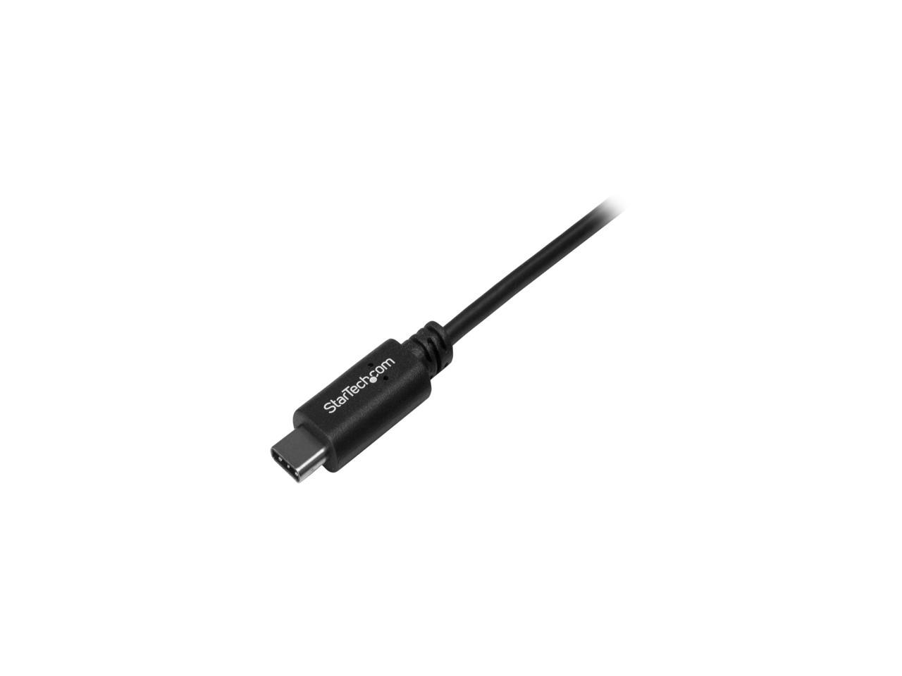 StarTech USB2AC1M USB C to USB Cable - 3 ft. / 1m - USB-C to USB-A - USB 2.0 Cable - USB Adapter Cable - USB Type C - USB-C Cable