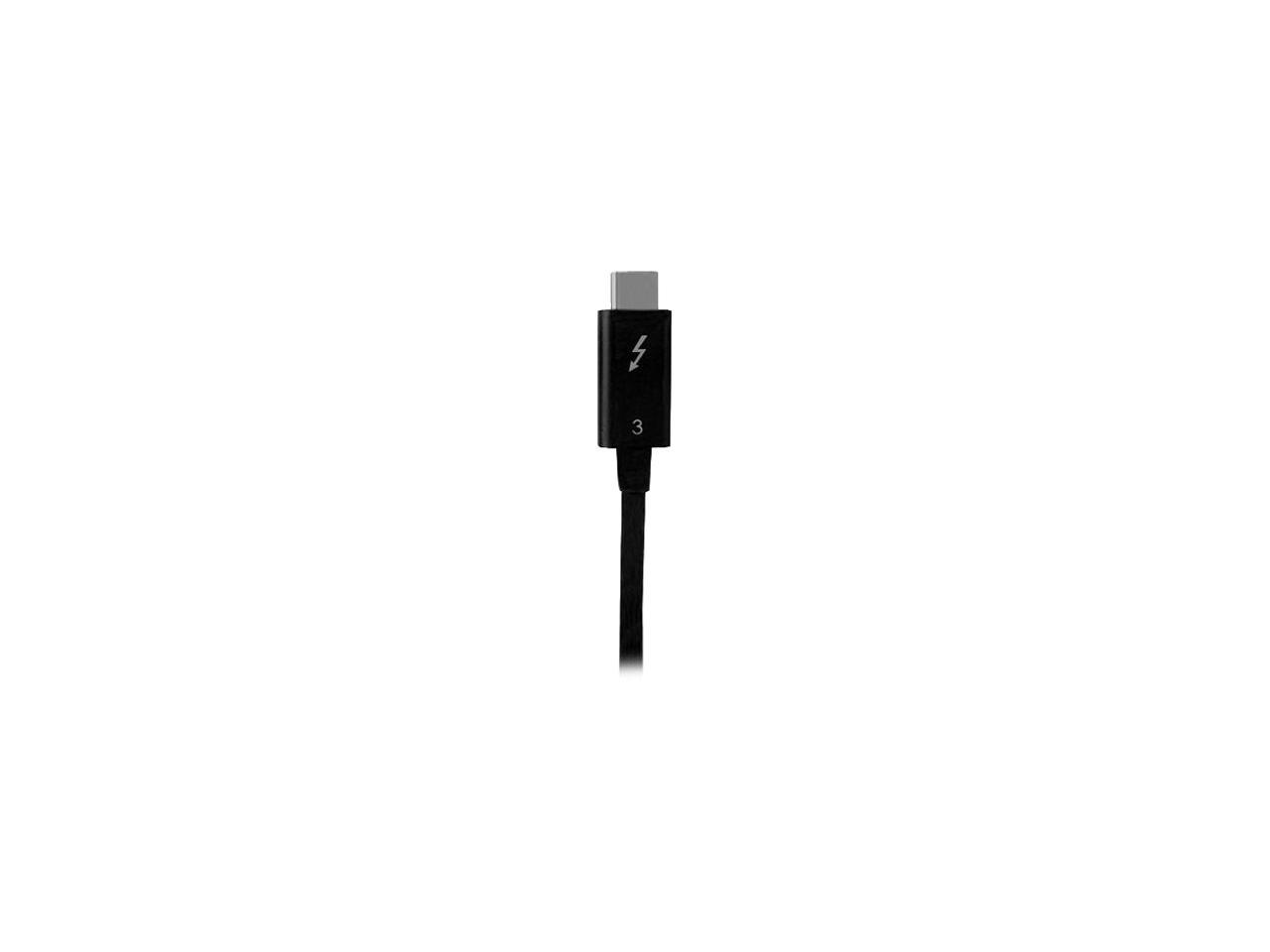 StarTech.com TBLT34MM50CM Thunderbolt 3 Cable - 40Gbps - Daisy Chainable - Passive - USB C Cable - USB-C Thunderbolt to Thunderbolt Cable - 1 pack