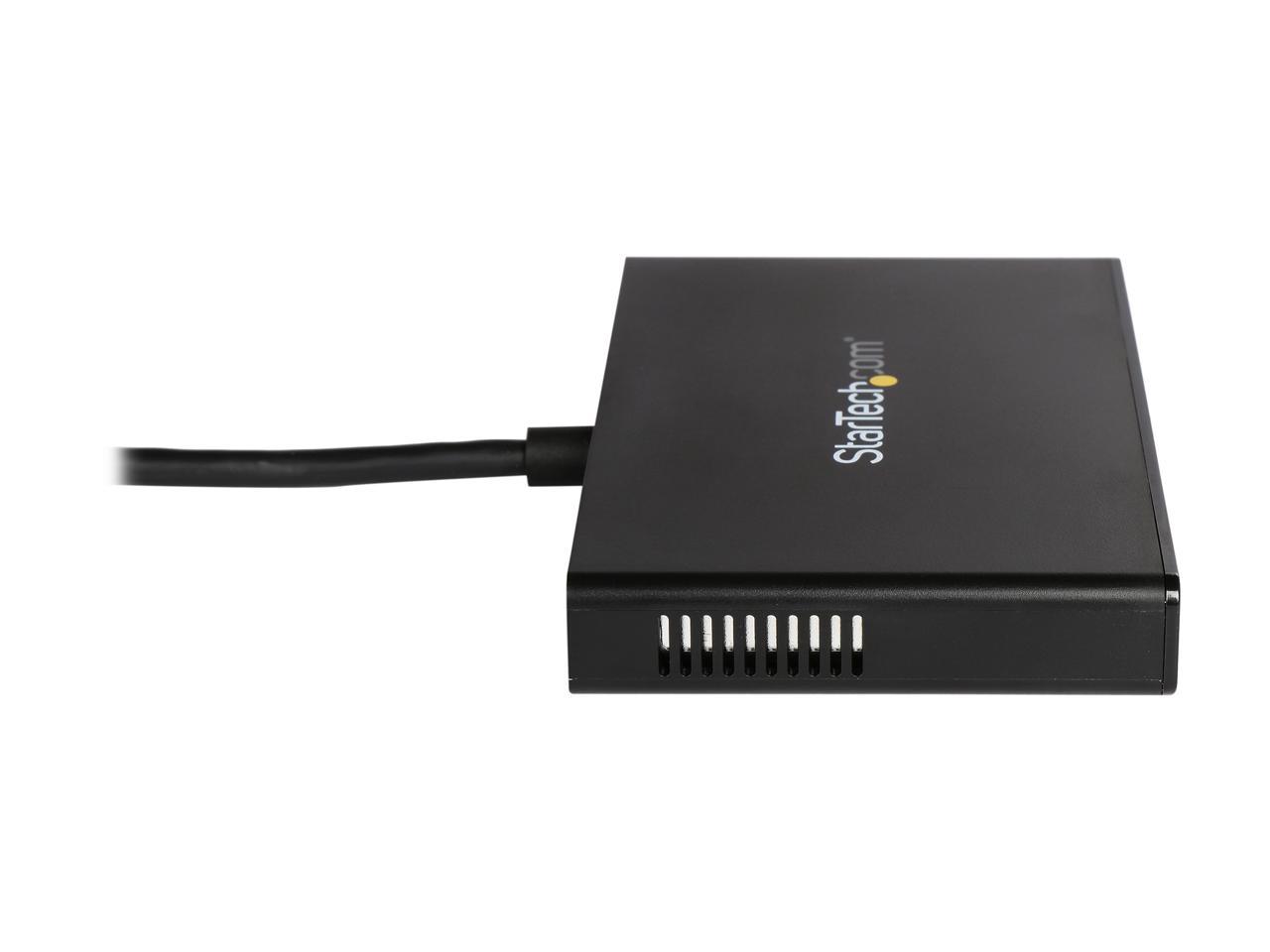 StarTech.com MSTMDP123HD Mini DisplayPort to HDMI Multi Monitor Splitter - 3-Port MST Hub - mDP 1.2 to 3x HDMI MST Hub