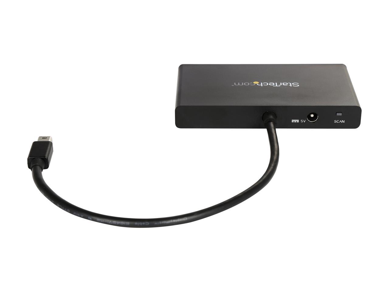 StarTech.com MSTMDP123HD Mini DisplayPort to HDMI Multi Monitor Splitter - 3-Port MST Hub - mDP 1.2 to 3x HDMI MST Hub