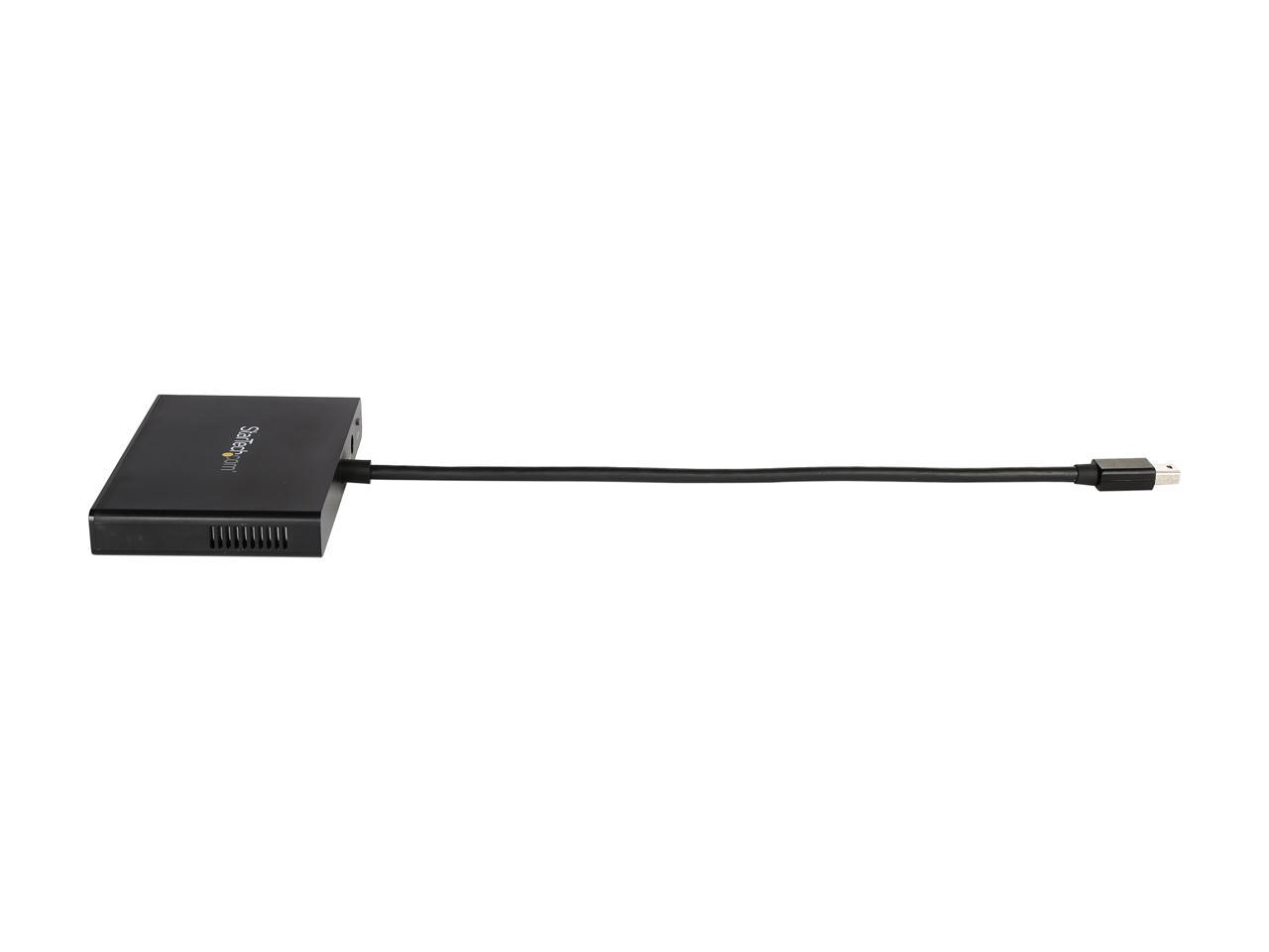 StarTech.com MSTMDP123HD Mini DisplayPort to HDMI Multi Monitor Splitter - 3-Port MST Hub - mDP 1.2 to 3x HDMI MST Hub