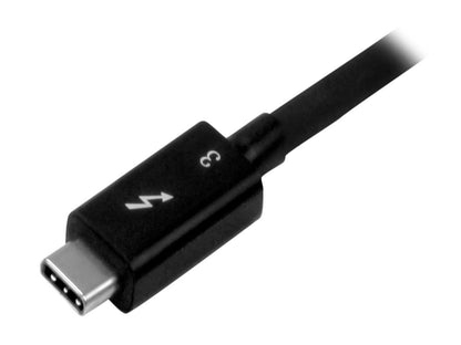 StarTech.com TB32DP2 Thunderbolt 3 to Dual DisplayPort Adapter - 4K 60Hz - Windows Only Compatible - Monitor Adapter - DP Adapter - 1 pack