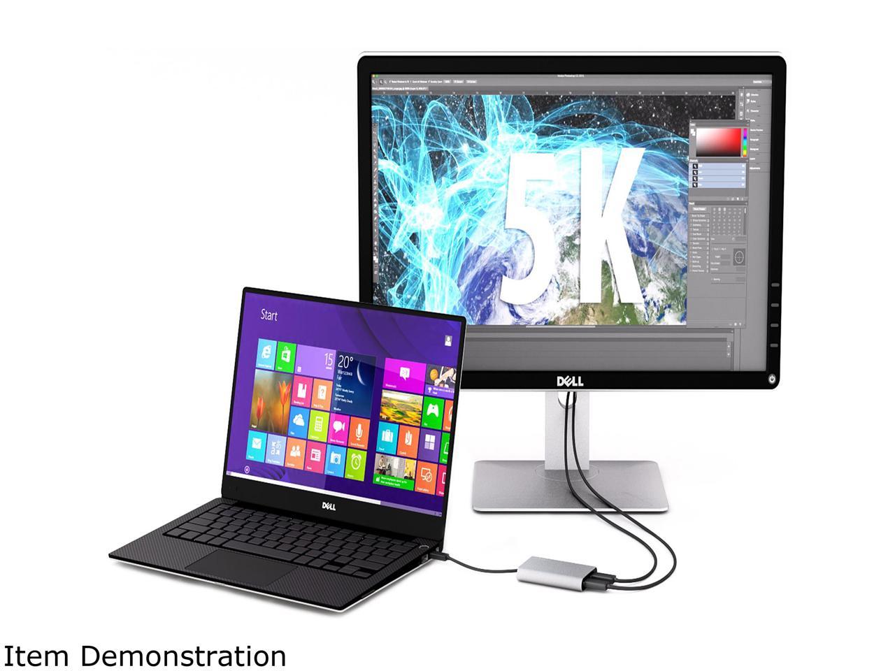 StarTech.com TB32DP2 Thunderbolt 3 to Dual DisplayPort Adapter - 4K 60Hz - Windows Only Compatible - Monitor Adapter - DP Adapter - 1 pack