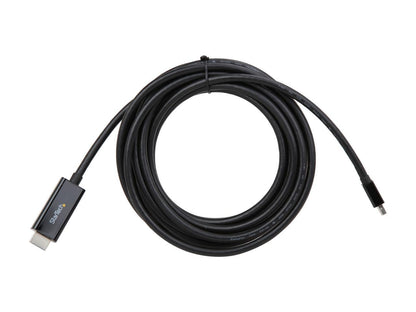 StarTech MDP2HDMM5MB 16.4ft. BlackMini DisplayPort to HDMI Adapter Cable 4K 30Hz M-M