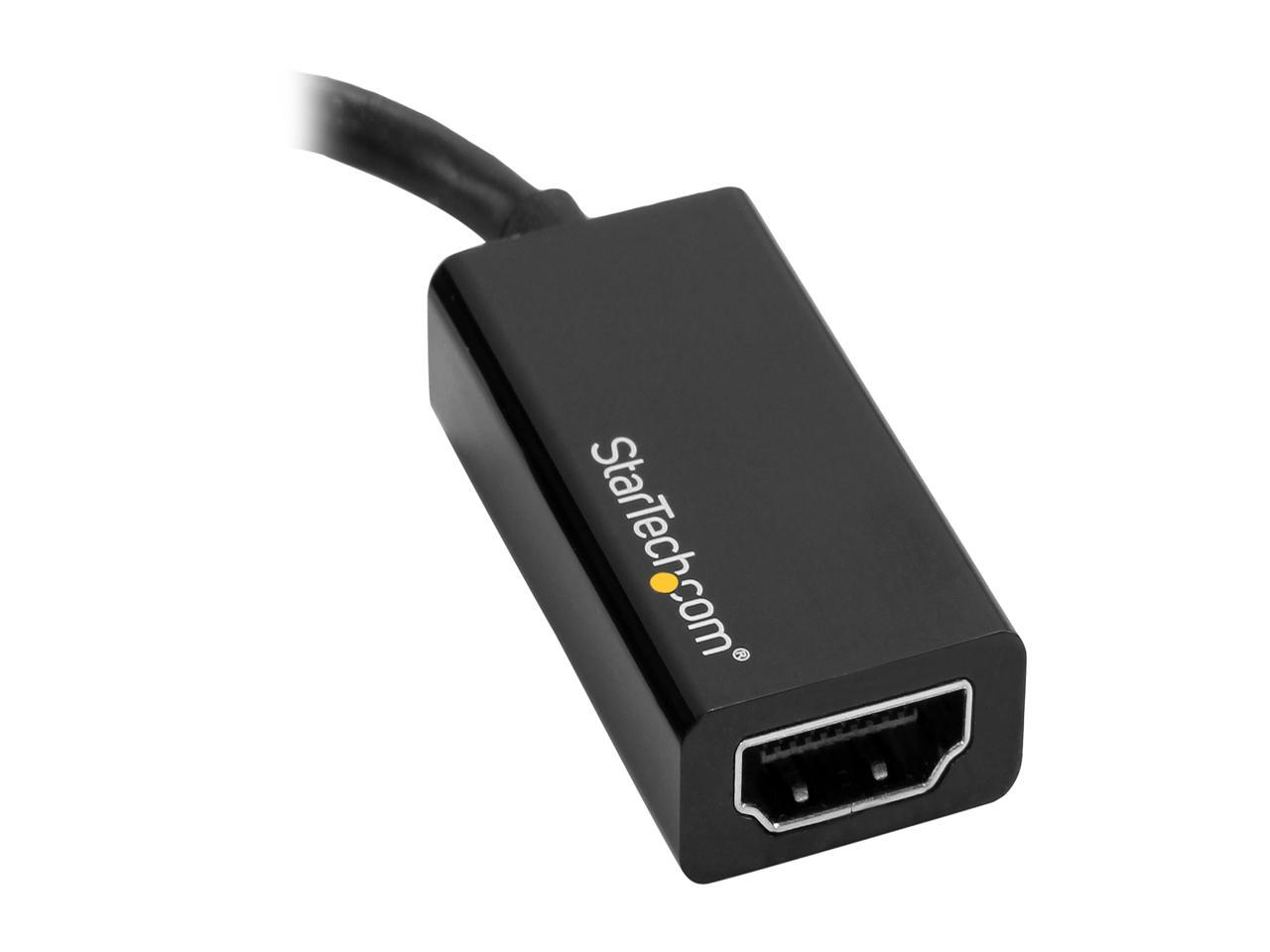 StarTech.com DP2HD4K60S DisplayPort to HDMI Adapter - 4K DP to HDMI Converter - UHD 4K 60Hz