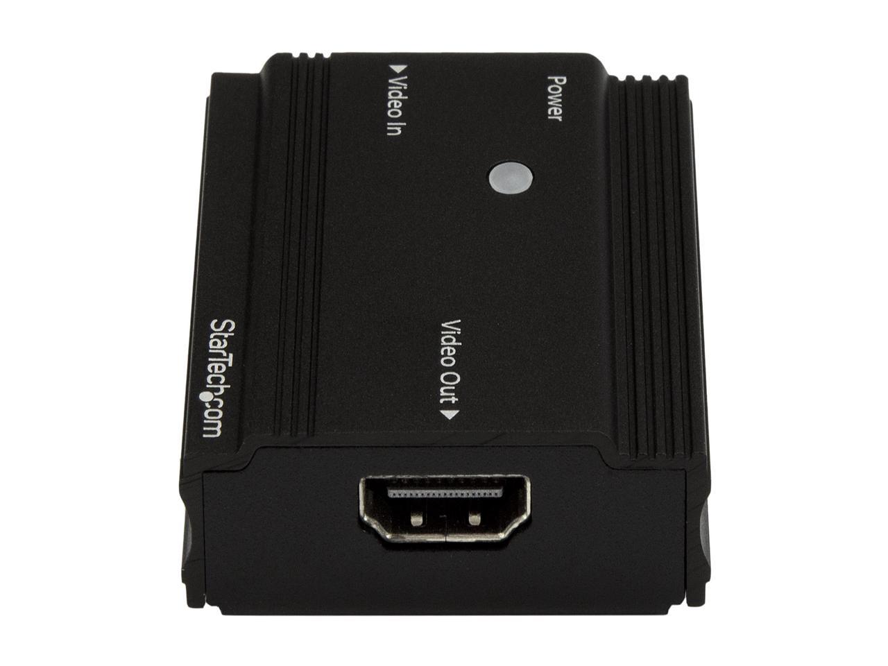 StarTech.com HDBOOST4K HDMI Signal Booster - HDMI Extender - 4K 60Hz