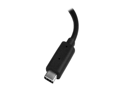 StarTech CDP2VGASA USB-C to HDMI Adapter - With Stay Awake - Presentation Mode - USB C Adapter - USB-C to VGA Projector Adapter