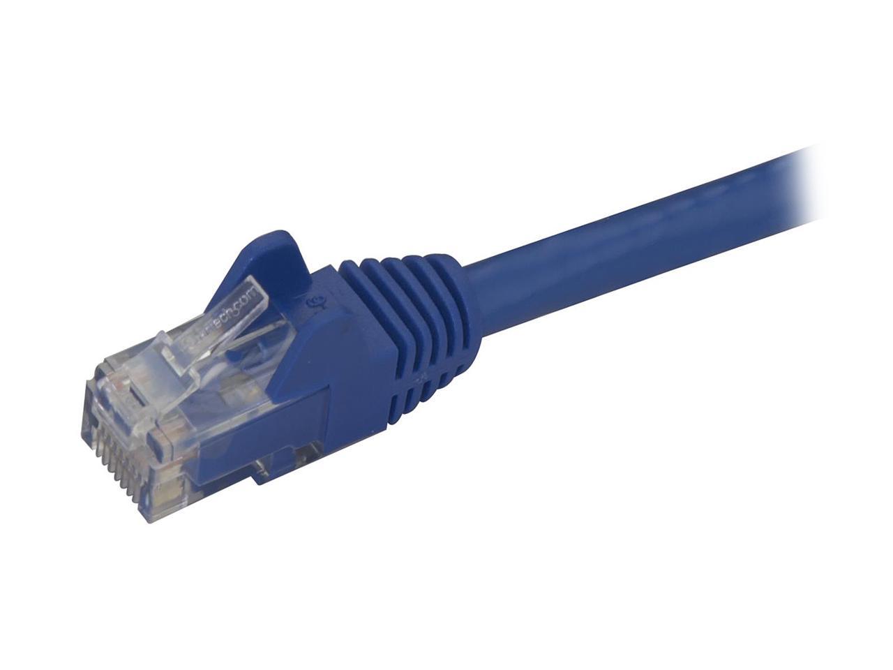 StarTech N6PATCH6BL 6 ft. Blue Cat6 Cable with Snagless RJ45 Connectors - Cat6 Ethernet Cable - 6 ft. UTP Cat 6 Patch Cable