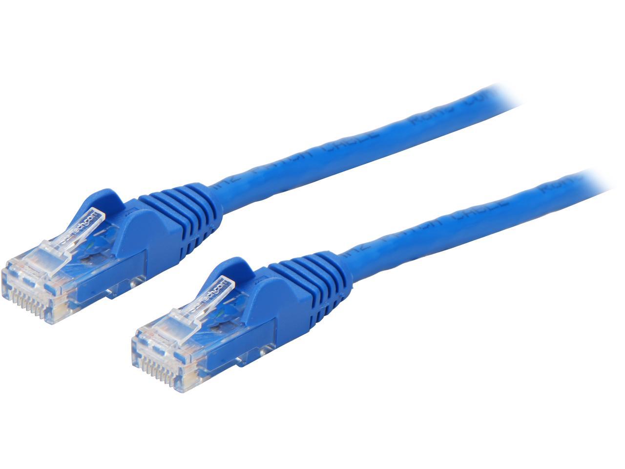 StarTech N6PATCH14BL StarTech.com Cat6 Patch Cable - 14 ft. - Blue Ethernet Cable - Snagless RJ45 Cable - Ethernet Cord - Cat 6 Cable - 14 ft.