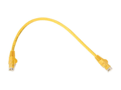 StarTech N6PATCH1YL StarTech.com Cat6 Patch Cable - 1 ft. - Yellow Ethernet Cable - Snagless RJ45 Cable - Ethernet Cord - Cat 6 Cable - 1 ft.