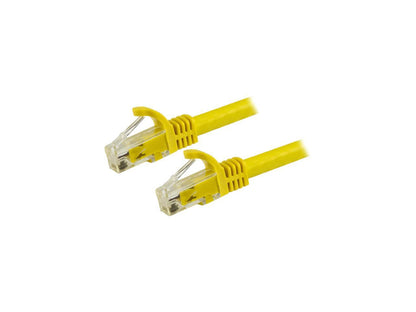 StarTech N6PATCH6INYL StarTech.com Cat6 Patch Cable - 6 in - Yellow Ethernet Cable - Snagless RJ45 Cable - Ethernet Cord - Cat 6 Cable - 6in
