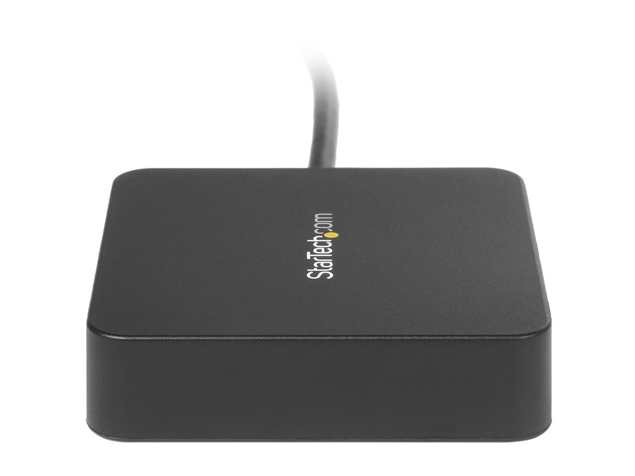 StarTech.com DKT30CHD USB C Multiport Adapter - USB-C to 4K HDMI / USB 3.0 / Gigabit Ethernet - Powered USB Hub - USB-C to USB Adapter