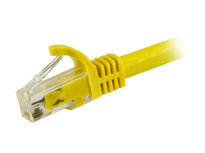 StarTech N6PATCH14YL StarTech.com Cat6 Patch Cable - 14 ft. - Yellow Ethernet Cable - Snagless RJ45 Cable - Ethernet Cord - Cat 6 Cable - 14 ft.