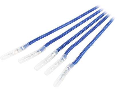 BitFenix BFX-ALC-60CMLB-RP 1.97 ft. ALCHEMY 2.0 PSU CABLE, 5X 60CM - Blue