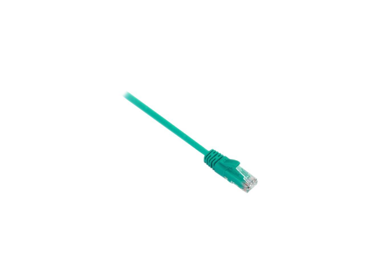 V7 V7N3C5E-07F-GRNS 7 ft. Cat 5E Green Network Patch Cable