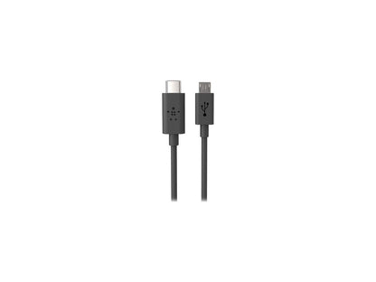 Belkin 2.0 USB-C to Micro USB Charge Cable, Works with Google Chromebook Pixel 2, Apple New MacBook and Other USB Type C Compatible Devices (6-Foot)
