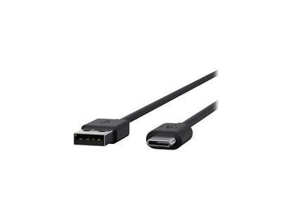 Belkin 2.0 USB-C to USB-A Charge Cable, Works with Google Chromebook Pixel 2, Apple New MacBook and Other USB Type C Compatible Devices (6-Foot)