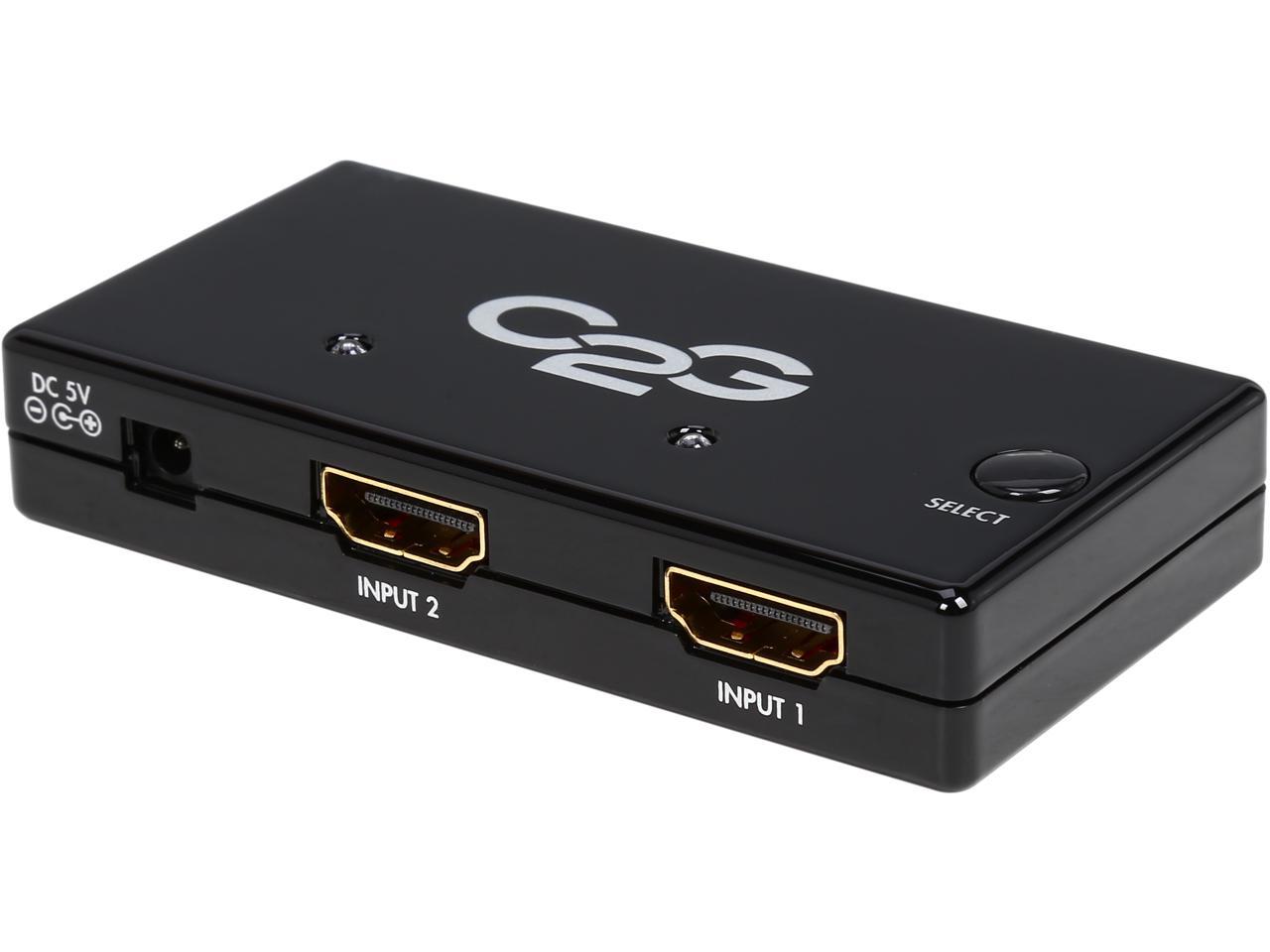 C2G 40349 2-Port 1080p HDMI Auto Switch