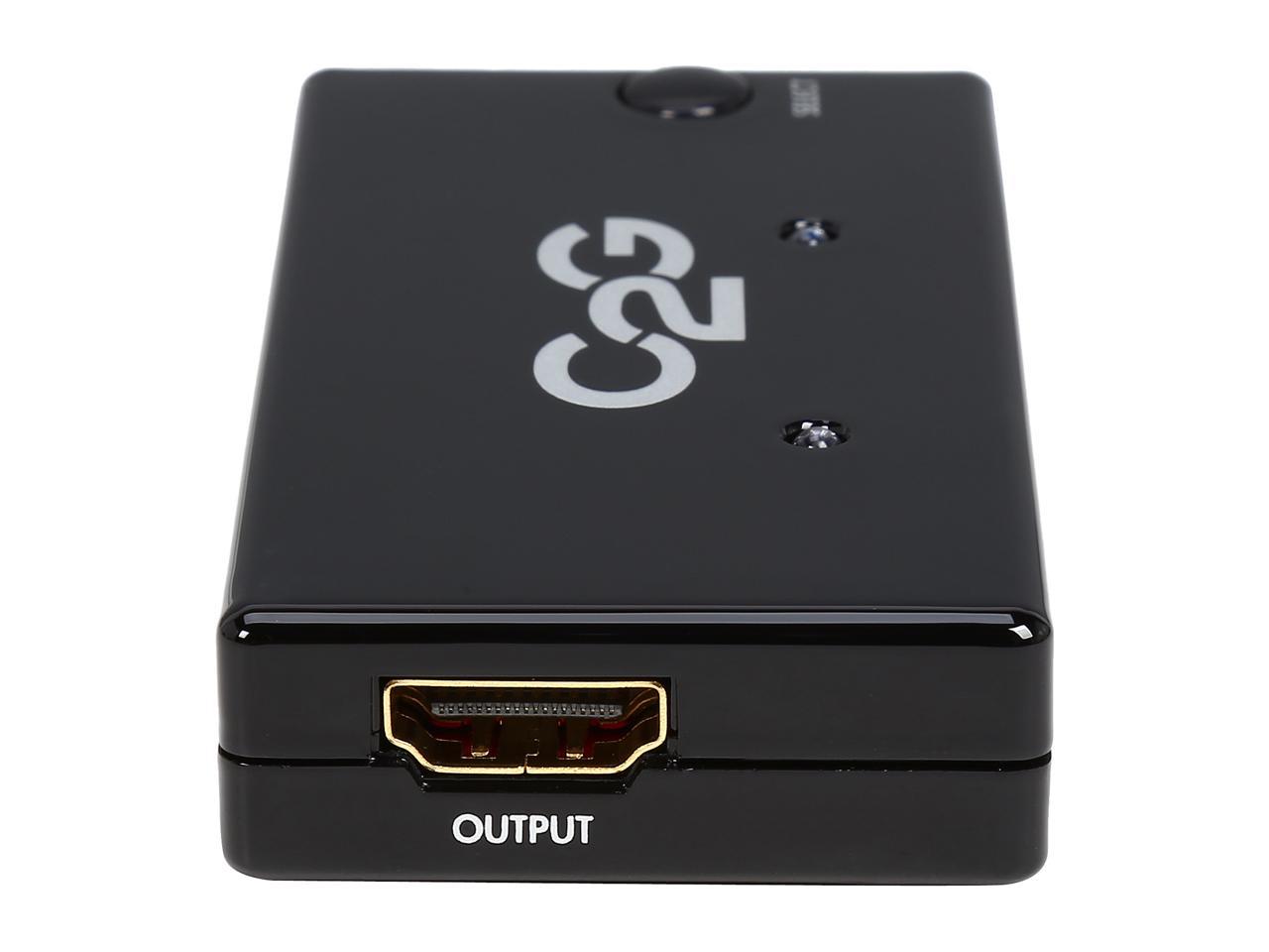 C2G 40349 2-Port 1080p HDMI Auto Switch