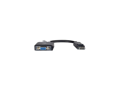 C2G 54323 DisplayPort Male to VGA Female Active Adapter Converter, TAA Compliant, Black (8 Inches)