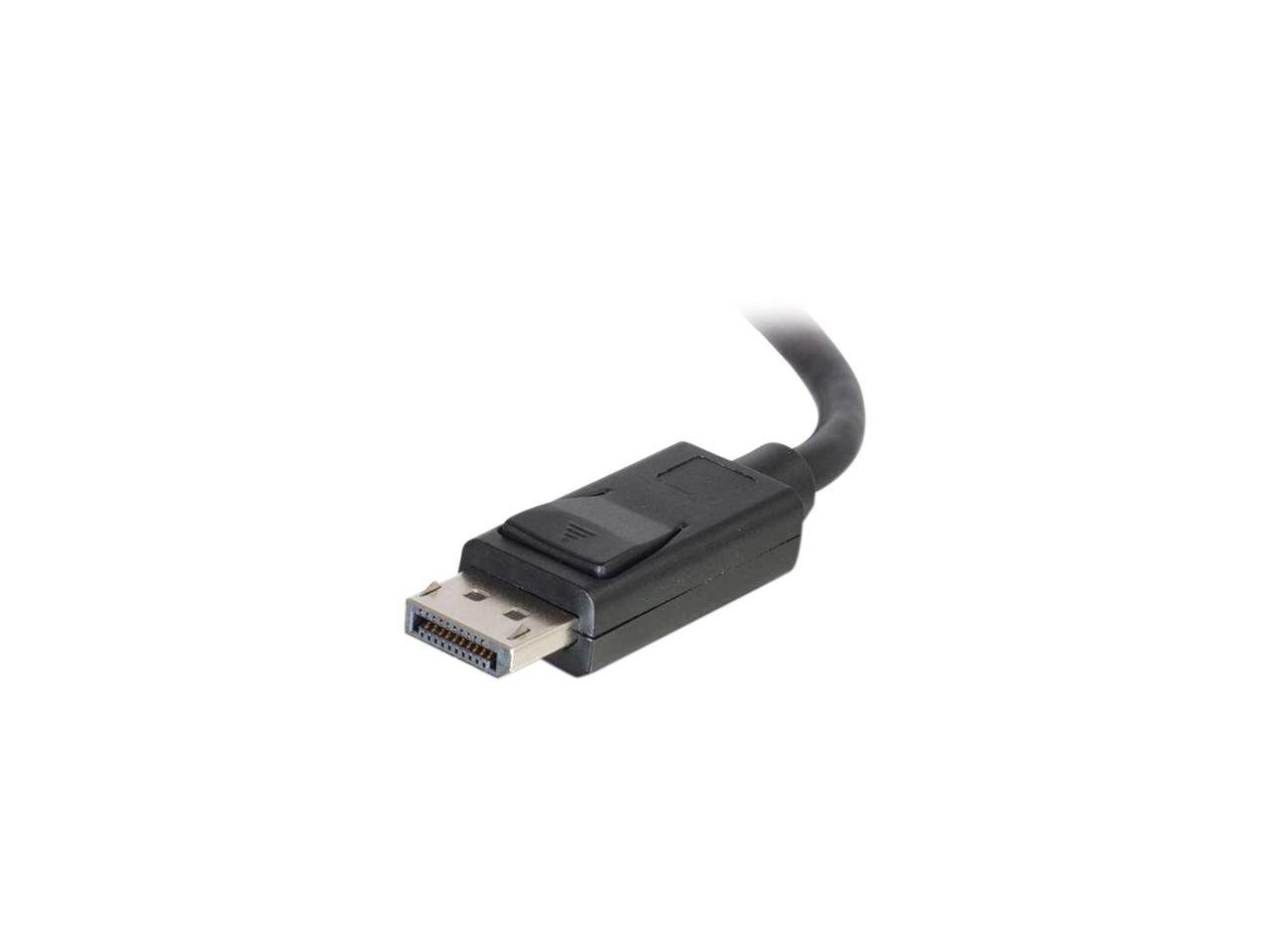 C2G 54402 DisplayPort Cable with Latches M/M, 8K UHD Compatible - Digital Audio Video, Black (10 Feet, 3.04 Meters)