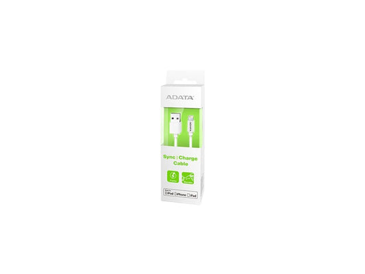 ADATA AMFIPL-100CM-CWH White Apple Lightning Cable