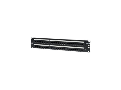 Tripp Lite 48-Port 2U Rackmount Cat6 110 Patch Panel 568B, RJ45 Ethernet (N252-048)