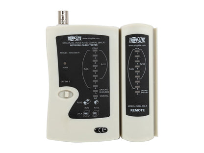 Tripp Lite Network Cable Continuity Tester for Cat5/Cat6, Phone and Coax Cable Assemblies (N044-000-R)