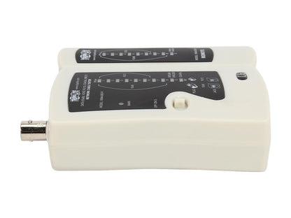 Tripp Lite Network Cable Continuity Tester for Cat5/Cat6, Phone and Coax Cable Assemblies (N044-000-R)