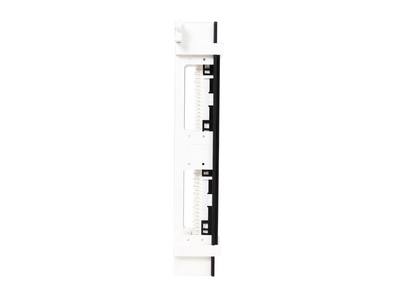 TRIPP LITE N250-012 12-Port Cat6 Wall-Mount Vertical 110 Patch Panel