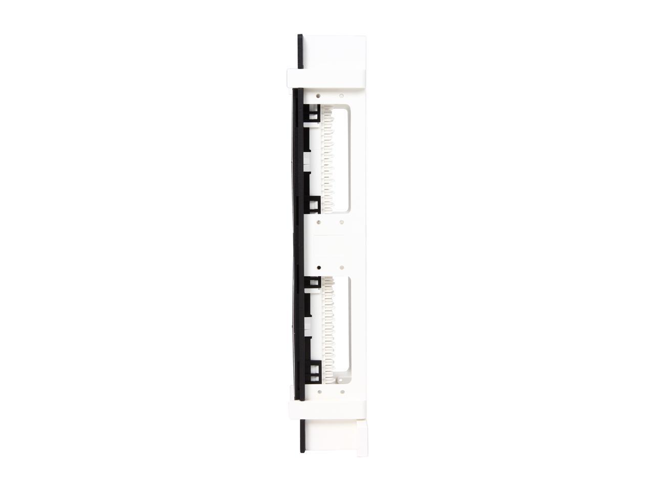 TRIPP LITE N250-012 12-Port Cat6 Wall-Mount Vertical 110 Patch Panel