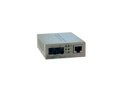 Tripp Lite Fiber Optic - 10/100BaseT to 100BaseFX-ST Multimode Media Converter, 2km, 1310nm (N784-001-ST)