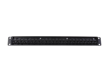 TRIPP LITE 24-Port 1U Rackmount Cat6 Feedthrough Patch Panel, RJ45 Ethernet