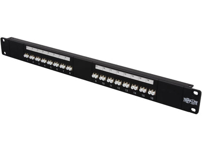 TRIPP LITE N490-016-LCLC 16 Port Fiber Patch Panel, 1U